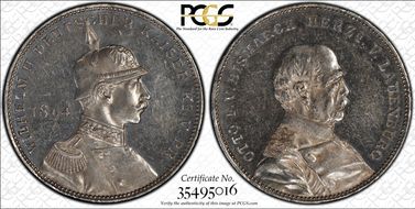 1894 Medal Bennert-117 Ag SP61