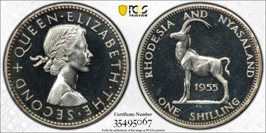 1955 Shil Silver PR65CAM