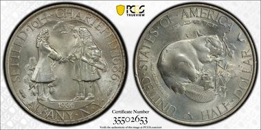 1936 50C Albany MS67