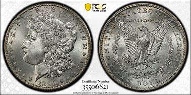 1896-S $1 MS64+