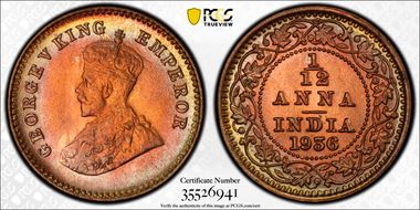 1936(C) 1/12 An SW-8.589 MS66+ RD
