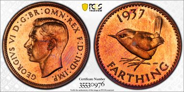 1937 1/4D S-4116 PR65RD