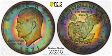 1971-S $1 Silver PR64CAM