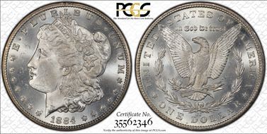 1884-CC $1 MS65