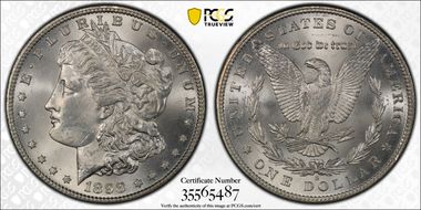 1898-S $1 MS63