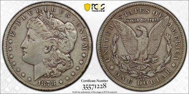 1878-CC $1 VF35