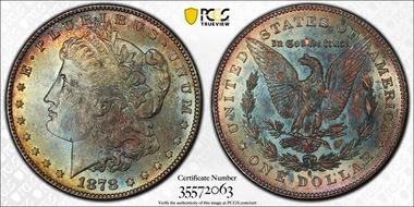 1878-S $1 MS65