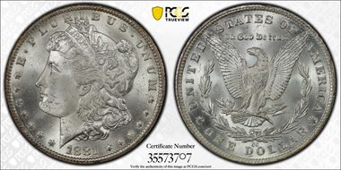 1881-CC $1 MS65+
