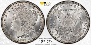 1892-O $1 MS65+