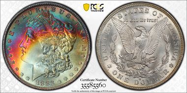1883-O $1 MS66+