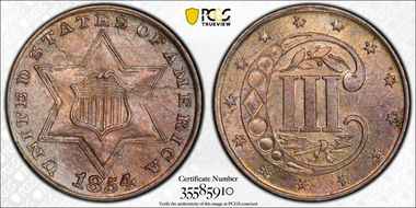 1854 3CS MS65