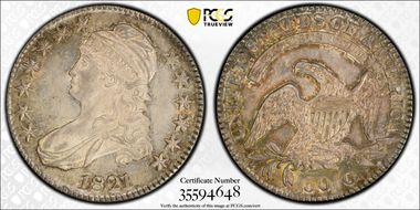 1821 50C O-105a MS65+