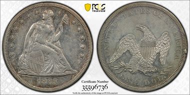 1865 $1 N1