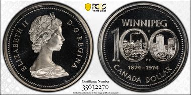 1974 $1 Single Yoke Ni PL67CAM