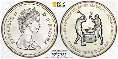 1988 S$1 St.Maurice SP67