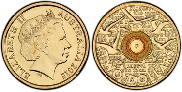 2015-C $2 Remembrance Day In Flanders Fields Colorized MS68