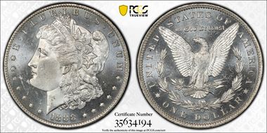 1888-O $1 MS65+ PL