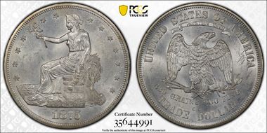 1875-CC T$1 MS61