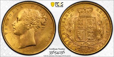 1871 Sov S-3853B Shield MS64