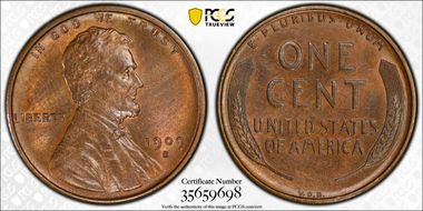 1909-S VDB 1C MS64BN
