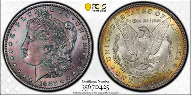 1883-O $1 MS66