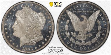 1883-O $1 MS64DMPL