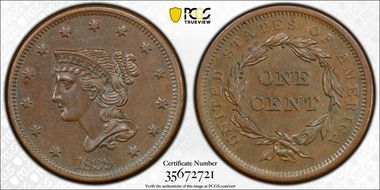 1839 1C Type of 1840, N-8 AU55BN