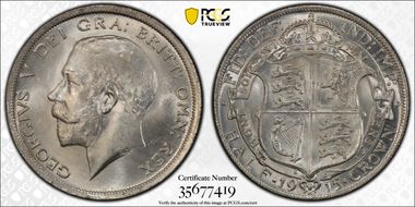 1915 1/2 Cr S-4011 MS64+