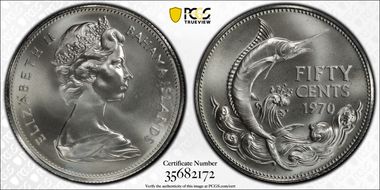 1970 50C MS66