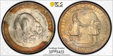 1936 50C Albany MS67+