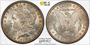 1900-O/CC $1 MS65+ 