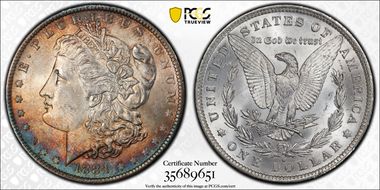 1884-O $1 MS63