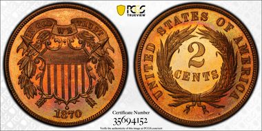 1870 2C PR67RD