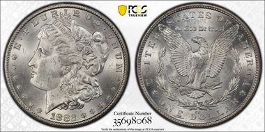 1882-CC $1 MS64