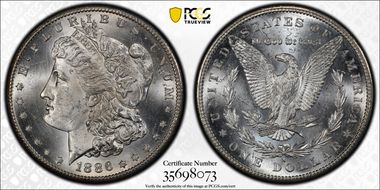 1886-S $1 MS63