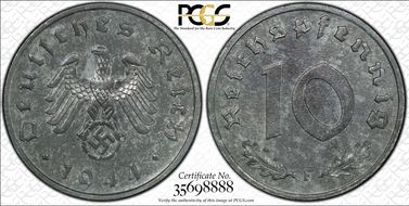 1944-F 10 Pfg J-371 MS62