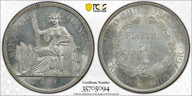 1899-A Piastre Lec-281 MS62