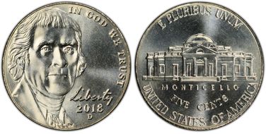 2018-D 5C First Strike MS67FS