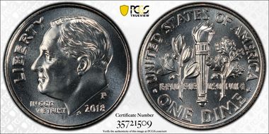 2018-P 10C First Strike MS68FB