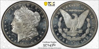 1883-CC $1 MS63DMPL
