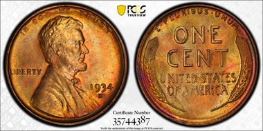 1934-D 1C MS66RD