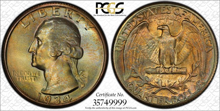 Cert 35749999 - Coin Image