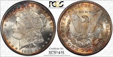 1894-S $1 MS65+