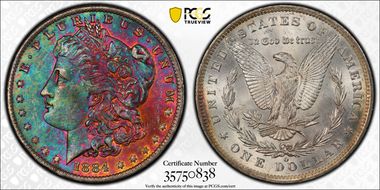 1884-O $1 MS65