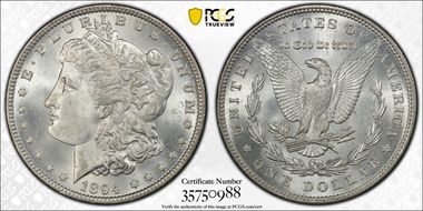 1894 $1 MS64+