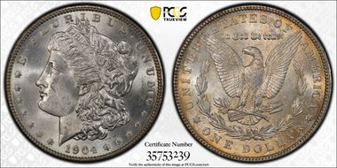1904 $1 MS64