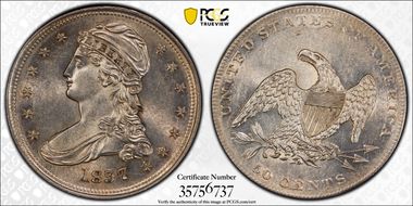 1837 50C MS61