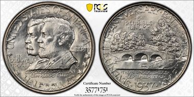1937 50C Antietam MS66