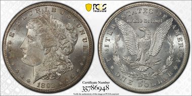 1892-CC $1 MS63