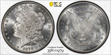 1878-S $1 MS66+